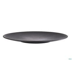 NERO-PIATTO TONDO CM 42XH.3,5 MELAMINA 85066