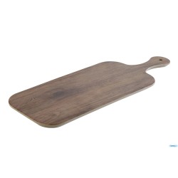 OAK-VASSOIO MELAMINA EFFETTO LEGNO CM. 40X20XH.1,5 CON MANICO CM 13 84178