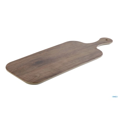 OAK-VASSOIO MELAMINA EFFETTO LEGNO CM. 40X20XH.1,5 CON MANICO CM 13 84178