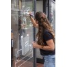 PENNARELLO A GESSO LIQUIDO SINGOLO, PUNTA GRANDE 7-15 MM, COLORE BIANCO IN BLISTER   BL-SMA720-WT