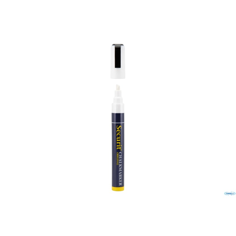 PENNARELLO A GESSO LIQUIDO SINGOLO, PUNTA MEDIA 2-6 MM, COLORE BIANCO    SMA510-WT