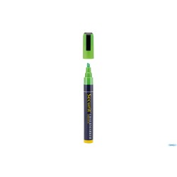PENNARELLO A GESSO LIQUIDO SINGOLO, PUNTA MEDIA 2-6 MM, COLORE VERDE SMA510-GR