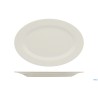 RIPPLE-PIATTO OVALE CM 32 A FALDA- ALLUMINA