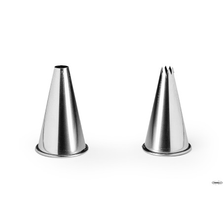 SET 2 BOCCHETTE 1TONDO 1STELL.8MM 123768