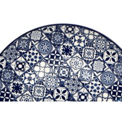 SINTRA BLUE-PIATTO PIANO CM.28,5  RH40069-11.25-JS106D