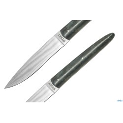 UTSET - COLTELLO CM 22,5 MANICO LEGNO AZZURRO.