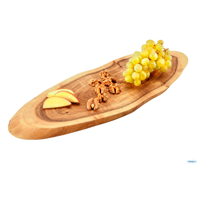 ACACIA-TAGLIERE CORTECCIA CM 40X16XH.1,8 ACACIA-TAGLIERE CORTECCIA CM 40X16XH.1,8