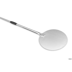 AMICA-PALETTINO PIZZA INOX TONDO CM 17 MANICO CM 150    R17