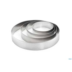 ANELLO PER TORTE ALLUMINIO CM 14X6H