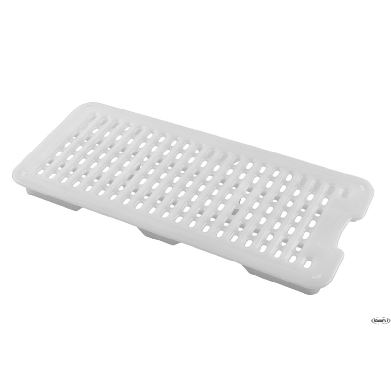 ARAVEN FALSO FONDO FORATO GASTRONORM 1.3  MM 260X115XH.20 BIANCO 00242