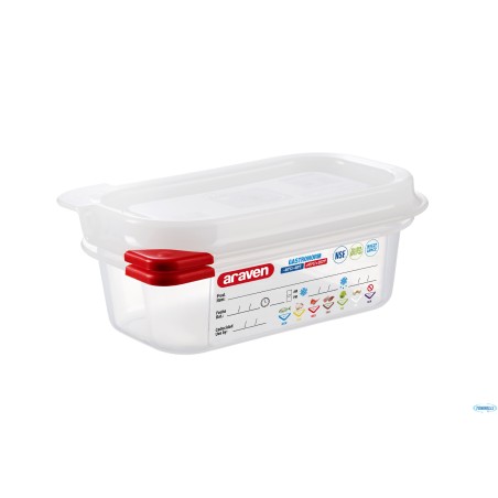 ARAVEN GASTRONORM ERMETICO 1.9 L.0,6 176X108X65  3020