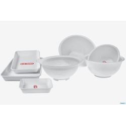 ARAVEN-COLAPASTA BIANCO PLASTICA CM  28 H.12