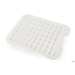 ARAVEN-FALSO FONDO FORATO GN 1.2 260X205XH.20 BIANCO 00241