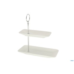 B.B. WHITE-ALZATA 2 PIANI RETTANGOLARE CM.23X11,6XH.26  BA1050-Z01