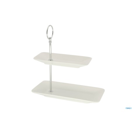 B.B. WHITE-ALZATA 2 PIANI RETTANGOLARE CM.23X11,6XH.26  BA1050-Z01