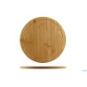 BAMBOO-TAGLIERE TONDO CM 30 H.1,3 CON SCANALATURA