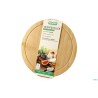 BAMBOO-TAGLIERE TONDO CM 30 H.1,3 CON SCANALATURA