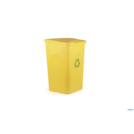 BE GREEN PATTUMIERA PLASTICA GIALLA 50 LITRI 70600