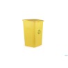 BE GREEN PATTUMIERA PLASTICA GIALLA 50 LITRI 70600