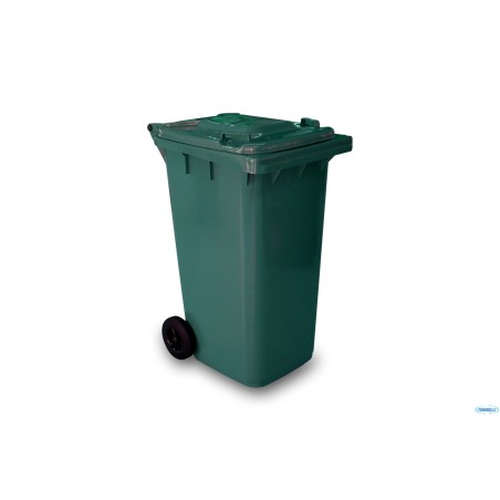 BIDONE RACCOLTA DIFFERENZIATA LT.120 VERDE  1-120-5VES