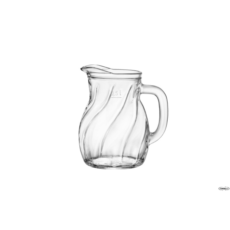 BISTROT TWIST CARAFFA CAPIENZA CL.50, CAPIENZA MAX CL.63 H.14,45 DIAMETRO CM. 12,45 - 146142MAS121990 BISTROT TWIST CARAFFA CAPIENZA CL.50, CAPIENZA MAX CL.63 H.14,45 DIAMETRO CM. 12,45 - 146142MAS121990
