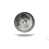 BLACK ROUND-PIATTO FRUTTA SIVIGLIA DECORATO CM.21