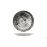 BLACK ROUND-PIATTO PIANO SIVIGLIA DECORATO CM.26