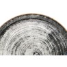 BLACK ROUND-PIATTO PIZZA NAPOLI DECORATO CM.33