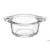 BUFFET CASSERUOLA IN VETRO TEMPERATO A 2 MANICI CL.50 H.6,8 DIAMETRO CM.16,74 125611MTX121990