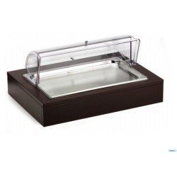 BUFFET-VASSOIO AFFETTATI REFRIGERATO CON CUPOLA CM.64X46XH.30  51130950