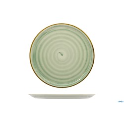 CIRCUS SPIRALE VERDE-PIATTO PIZZA CM.33  04018-Z17
