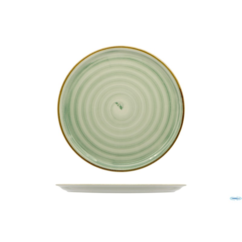 CIRCUS SPIRALE VERDE-PIATTO PIZZA CM.33 04018-Z17 CIRCUS SPIRALE VERDE-PIATTO PIZZA CM.33 04018-Z17