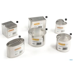 COPPAPASTA CERCHIO CM 9 H.6 INOX
