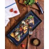 GALAXIA-PIATTO RETTANGOLARE CM 29X13 SAN MARINO IN STONEWARE