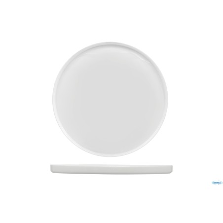 GRANGUSTO-PIATTO TONDO CM27H1,8 BORDO ALTO 410711