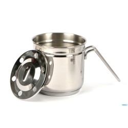ITALY - BOLLILATTE INOX  18/10 LT.1  40398 PER INDUZIONE