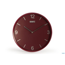 OROLOGIO PARETE TONDO CM.33 ROSSO  EG6943TH-BM78