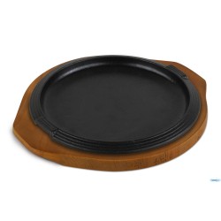 PIATTO GHISA SERVIRE TONDO MISURA INTERNA PIATTO GHISA CM 26 MISURA ESTERNA VASSOIO CM 31 0480MB30GCV