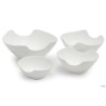 SALENCO-BOWL INSALATIERA VETRO BIANCO TEMPERATO CM 24