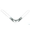TELAIO A FORBICE ZINCATO CM 100X90