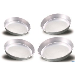 TORTIERA ALLUMINIO H.6 -6 CM 30 AGNE.