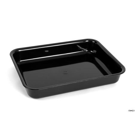 VASSOIO ANTIASSORBENTE IN PMMA CM.22X29,5X5 NERO 128 A4-NER