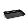 VASSOIO ANTIASSORBENTE IN PMMA CM.22X36X3,5 NERO 130 A7-NER