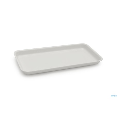 VASSOIO ANTIASSORBENTE IN PMMA CM.22X44X3,5 BIANCO 130 A3-BIM