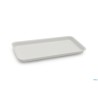 VASSOIO ANTIASSORBENTE IN PMMA CM.22X44X3,5 BIANCO 130 A3-BIM