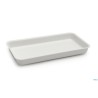 VASSOIO ANTIASSORBENTE IN PMMA CM.22X44X5 BIANCO 128 A3-BIM