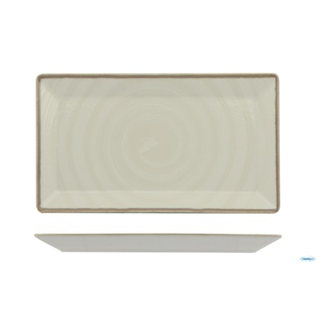 VORTEX BIANCO - KIMI PIATTO RETTANGOLARE CM29X17,5