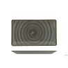 VORTEX GRIGIO - KIMI PIATTO RETTANGOLARE CM 26X15