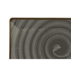 VORTEX GRIGIO - KIMI PIATTO RETTANGOLARE CM29X17,5