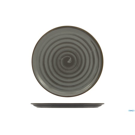 VORTEX GRIGIO - NAPOLI PIATTO PIZZA CM 33